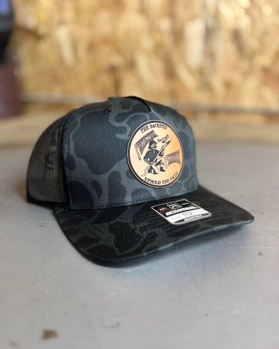 custom hats showcasing detailed logo craftsmanship