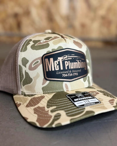 custom hats featuring clean logo design for business use