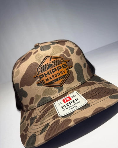 custom hats created for company merchandise and branding