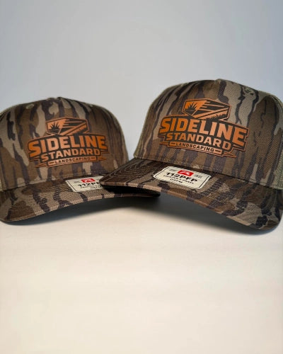 custom hats with modern patch design for companies