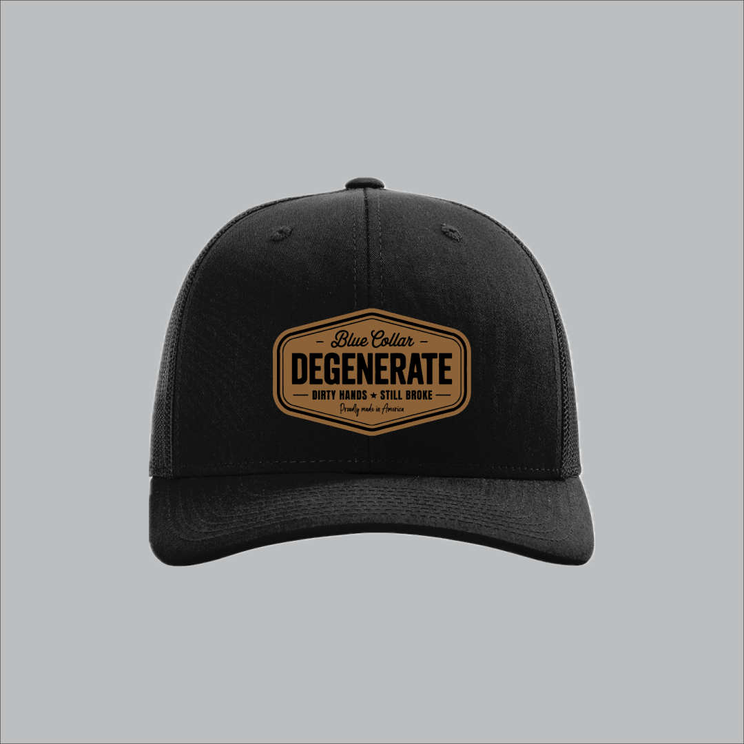 Blue Collar Degenerate (Workhorse Badge)