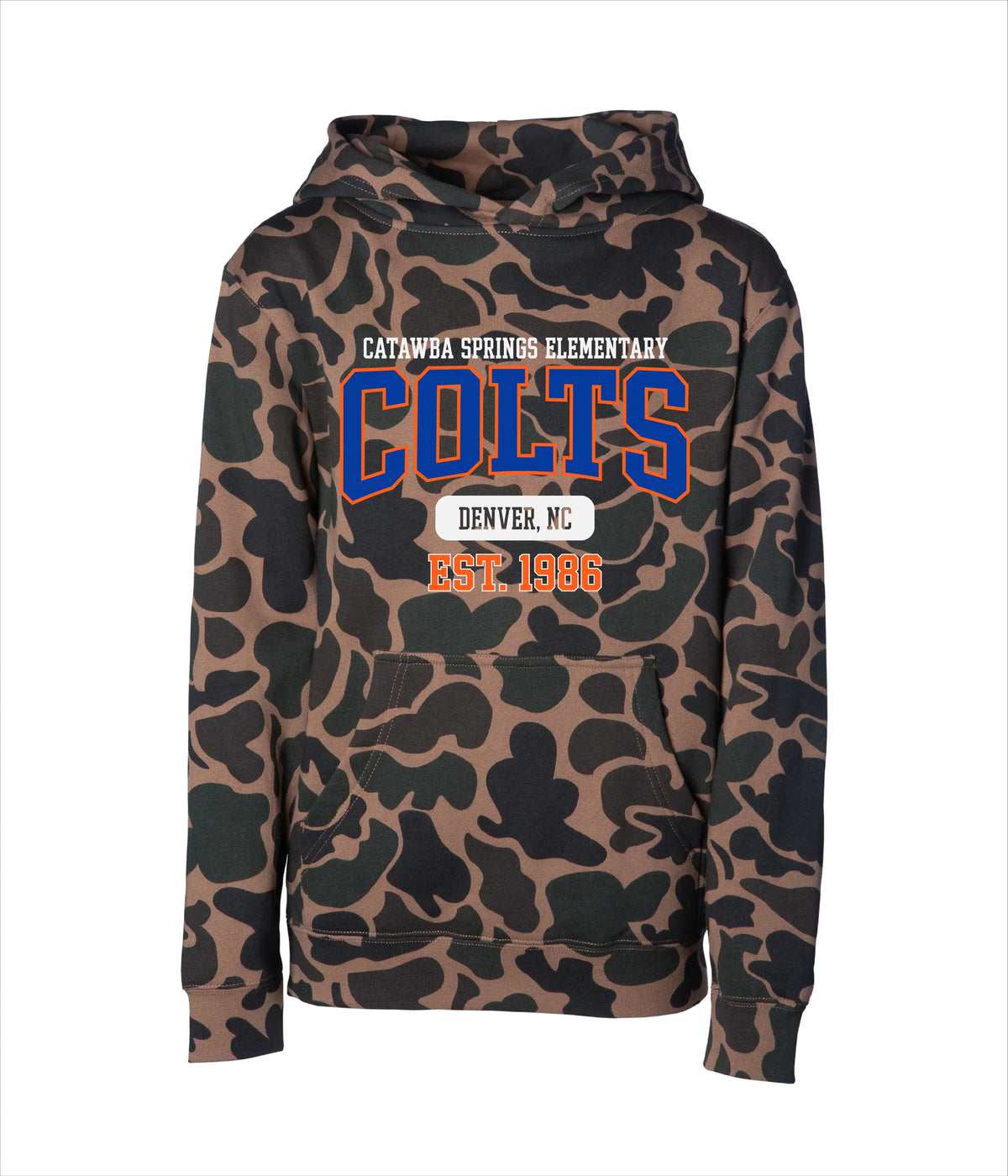 CSES Colts Pride Camo Hoodie