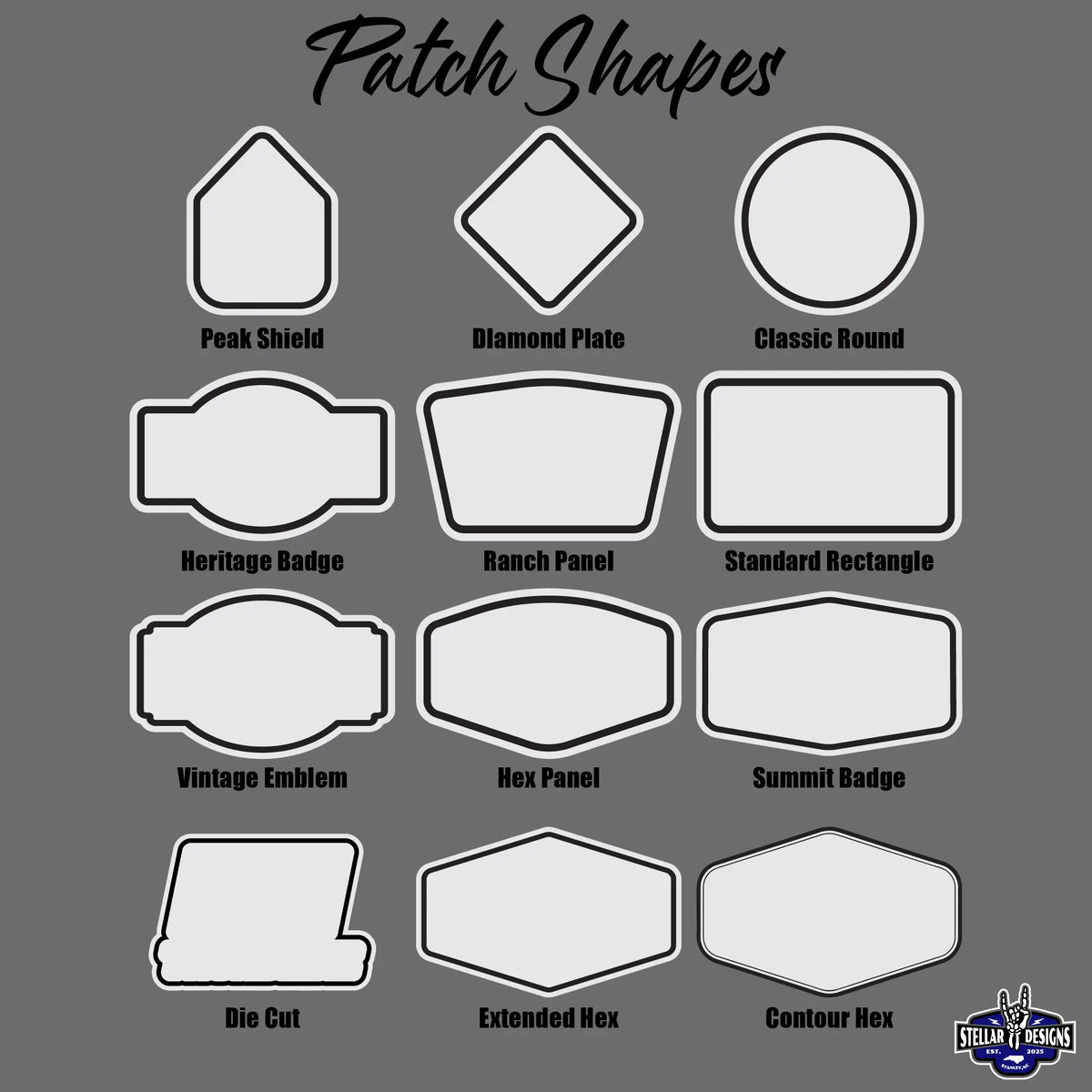 Patch Base Design Custom Patch Hats | Full Color Richardson 115 – Stellar Designs