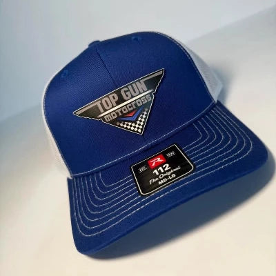 custom hats with bold logo design for business branding